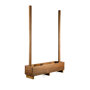 Hardhouten bak 144 x 40 x 40 cm